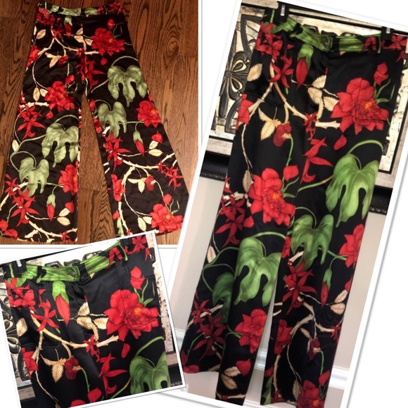 Dior Pants - Authentic Christian Dior Boutique Paris 100% Silk Wide Leg, Classy. EUC